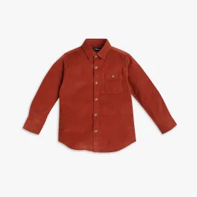 Boys Regular Fit Striped Shirt