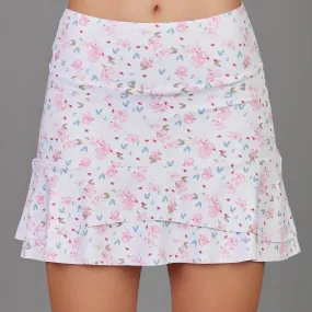 Leisurely Mid Skort (print)